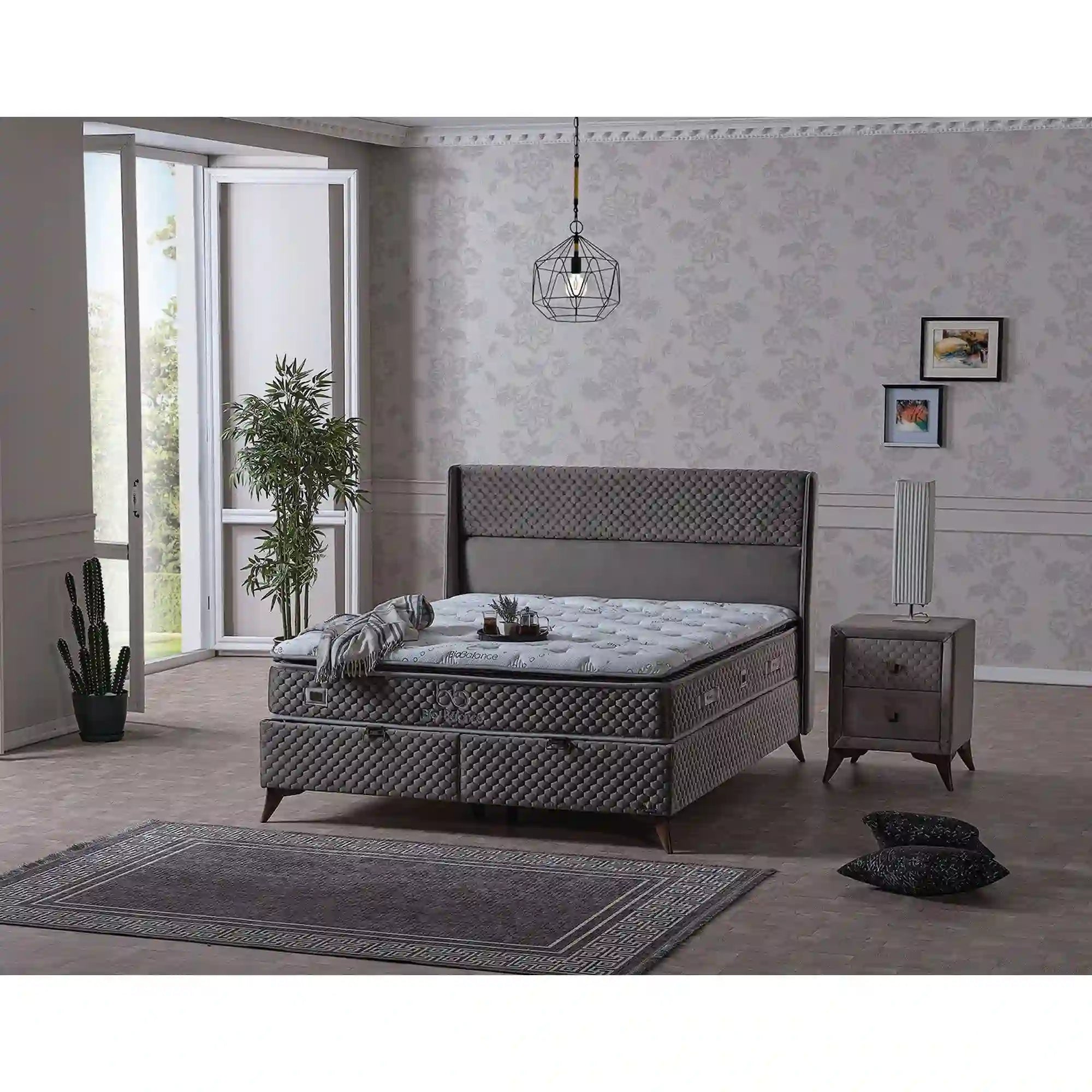 Pat 160x200 ARTEMIS COLLECTION OCN-28220, gri