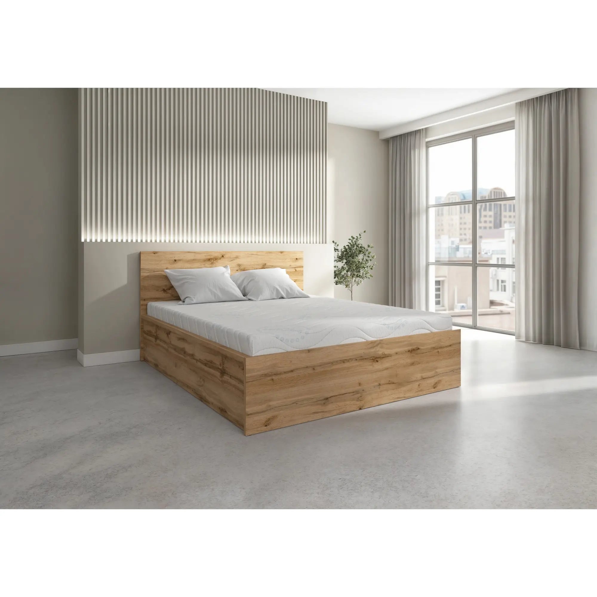 Pat 160x200 BERGEN OCN-28787, stejar wotan