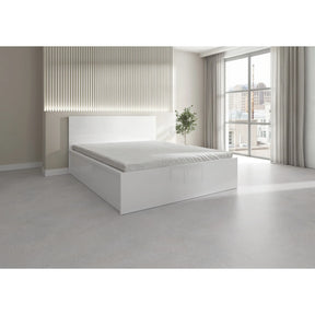 Pat 160x200 BERGEN OCN-28789, alb lucios