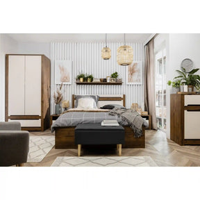 Pat 160x200 BERGEN OCN-28795, stejar/crem