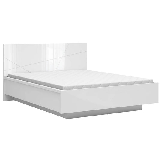 Pat 160x200 BERGEN OCN-28820, alb lucios