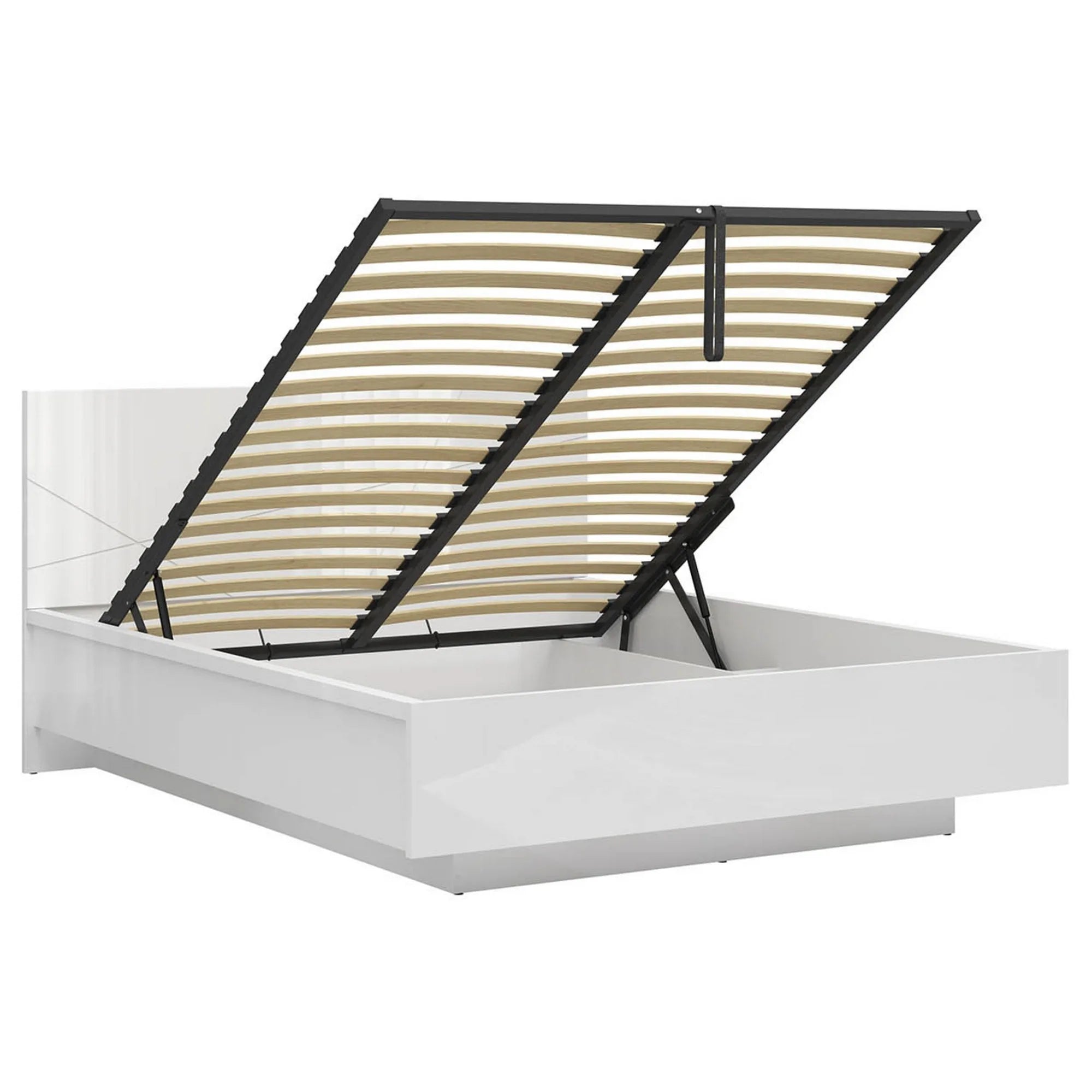 Pat 160x200 BERGEN OCN-28820, alb lucios