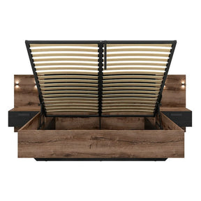 Pat 160x200 BERGEN OCN-28839, nuc/negru