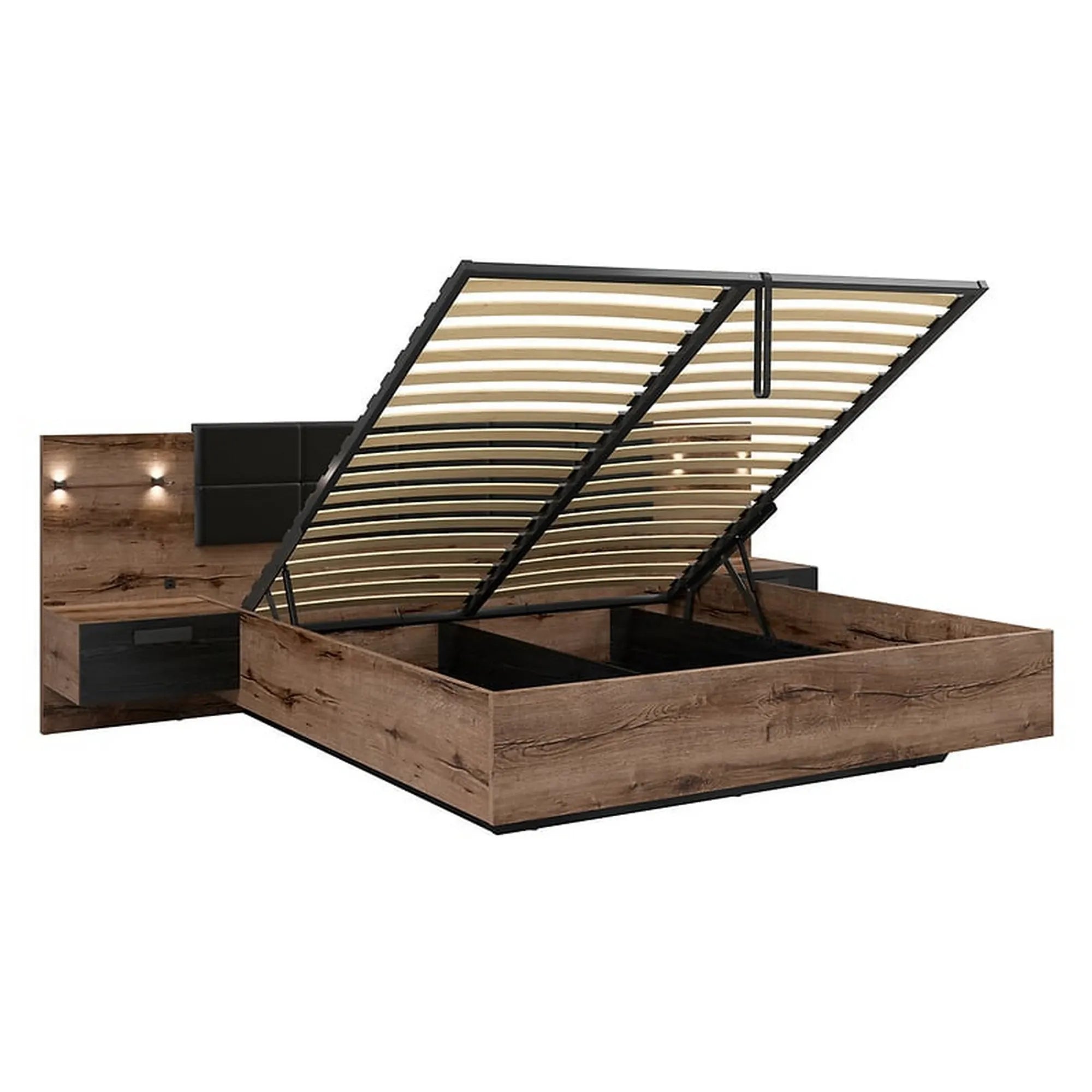 Pat 160x200 BERGEN OCN-28839, nuc/negru