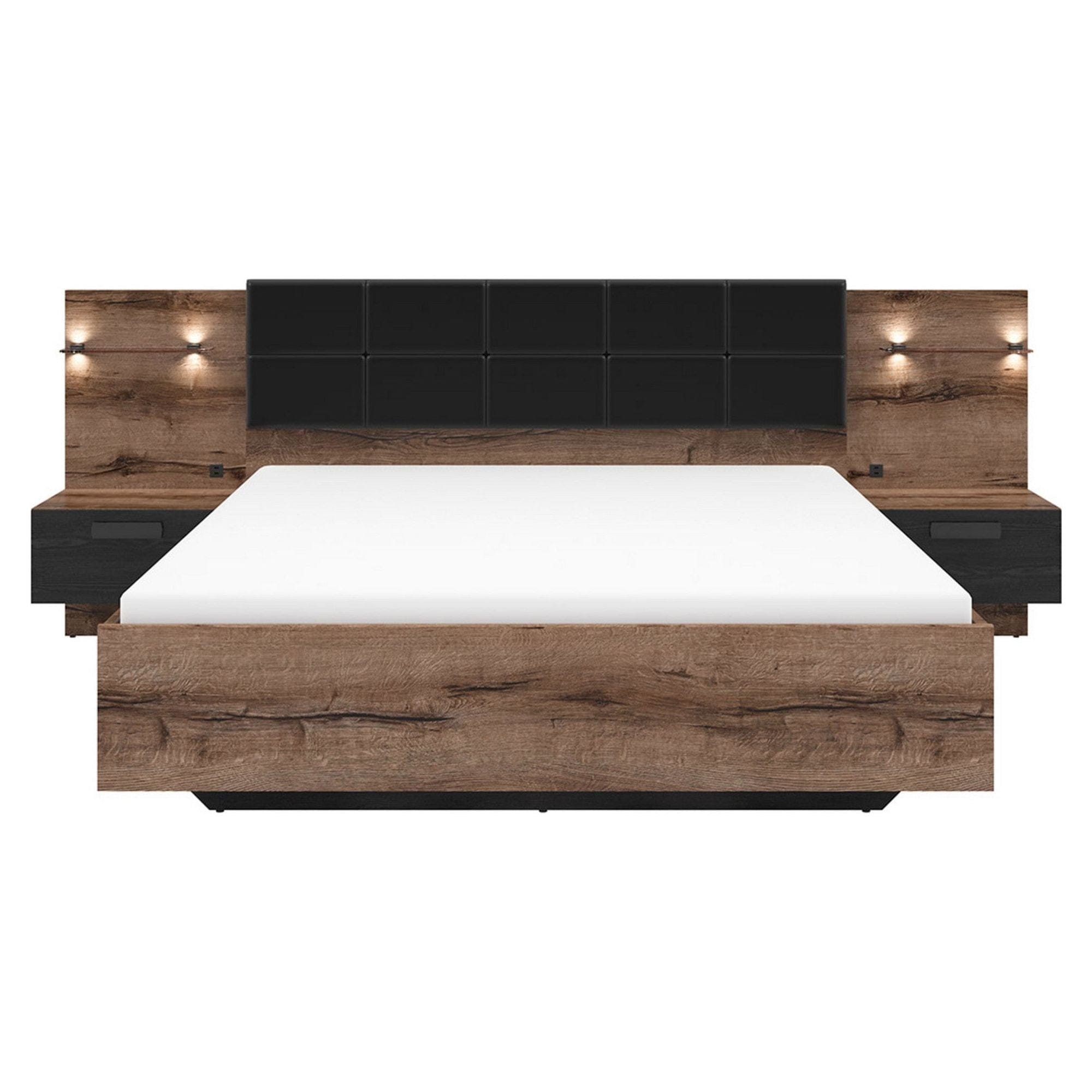 Pat 160x200 BERGEN OCN-28841, nuc/negru