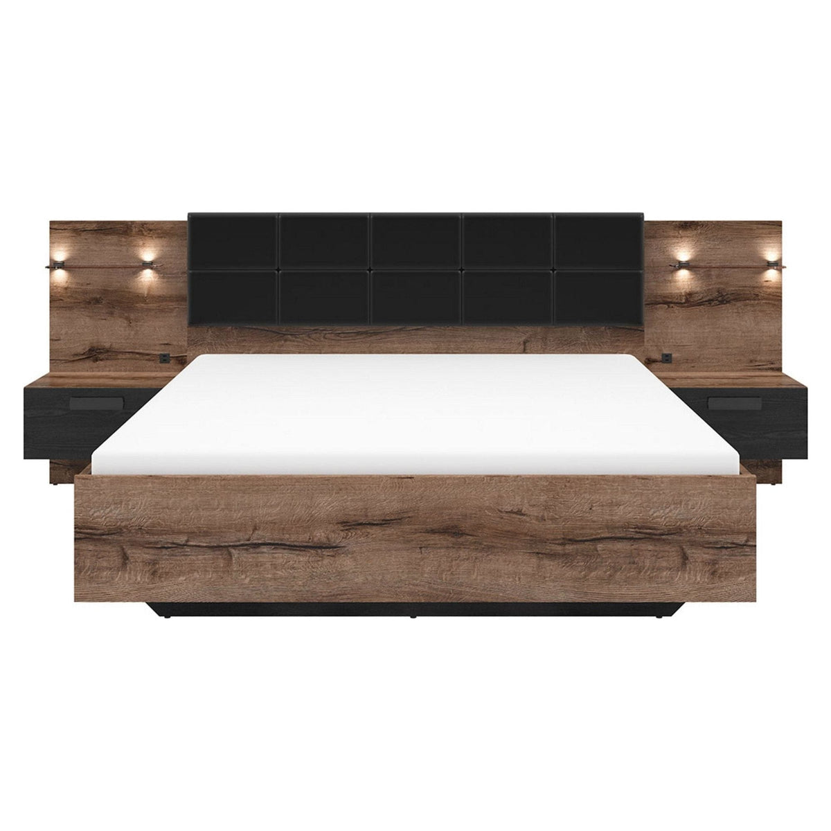Pat 160x200 BERGEN OCN-28841, nuc/negru