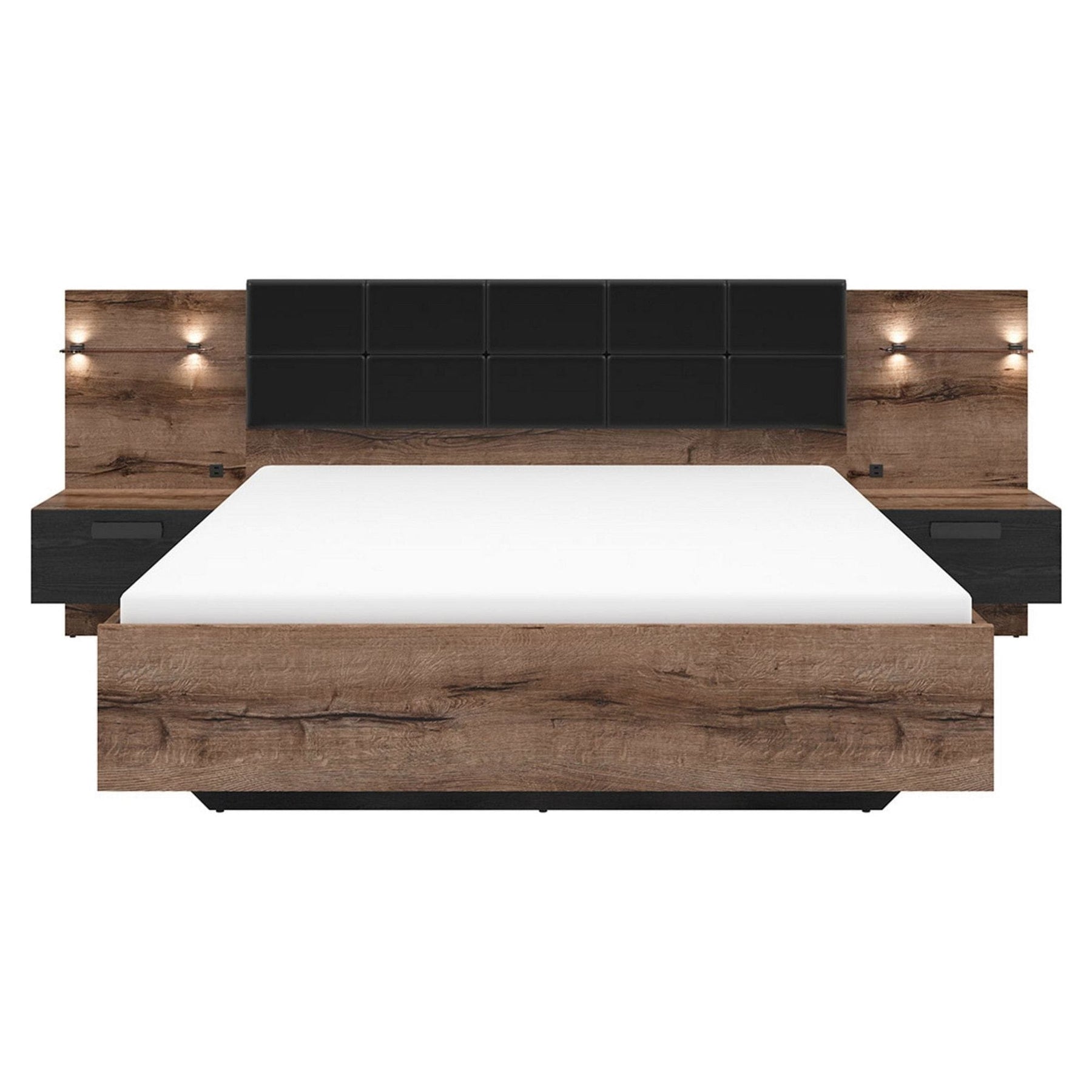 Pat 160x200 BERGEN OCN-28841, nuc/negru