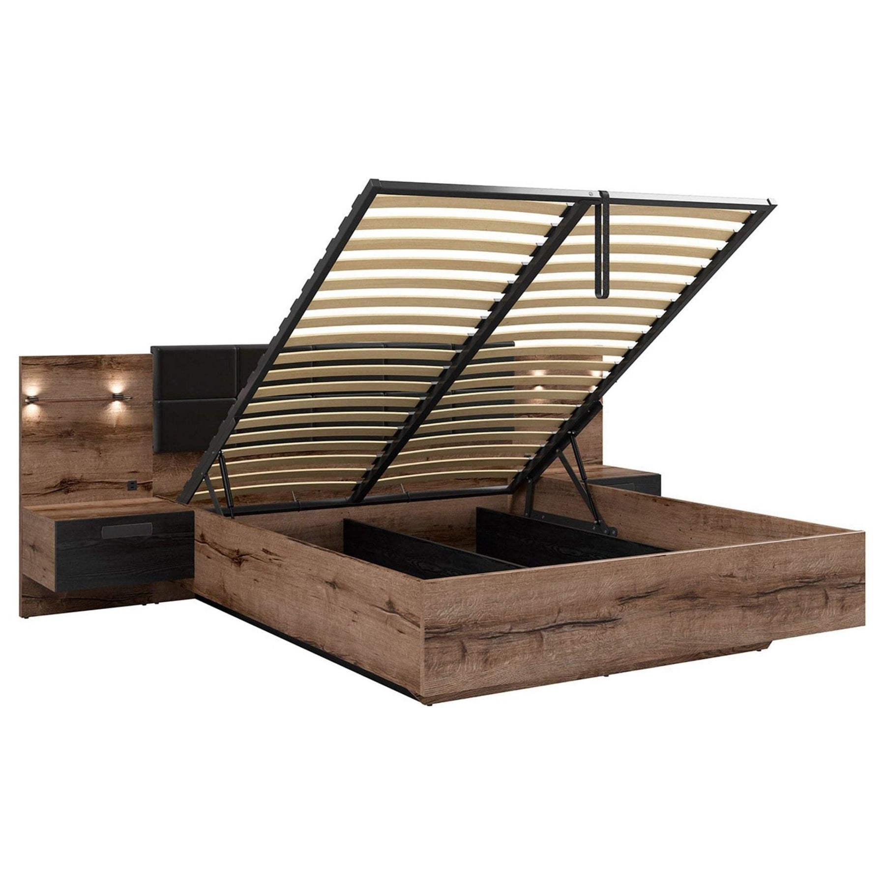 Pat 160x200 BERGEN OCN-28841, nuc/negru