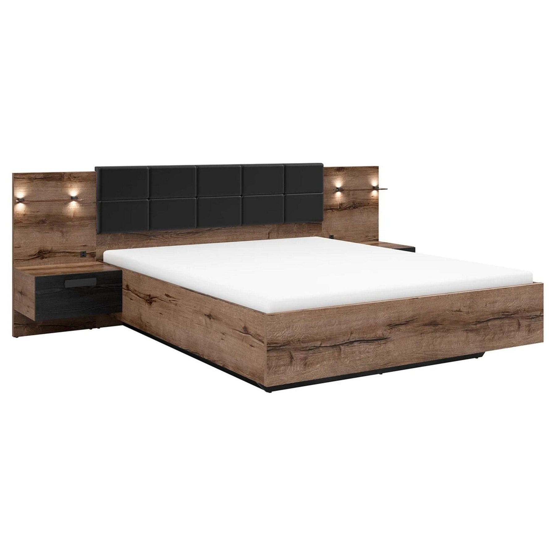 Pat 160x200 BERGEN OCN-28841, nuc/negru