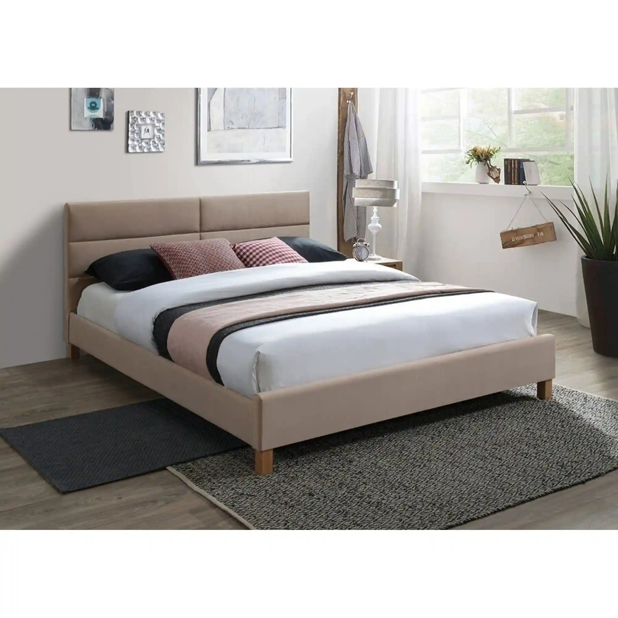 Pat 160x200 DETROIT OCN-38996, bej deschis