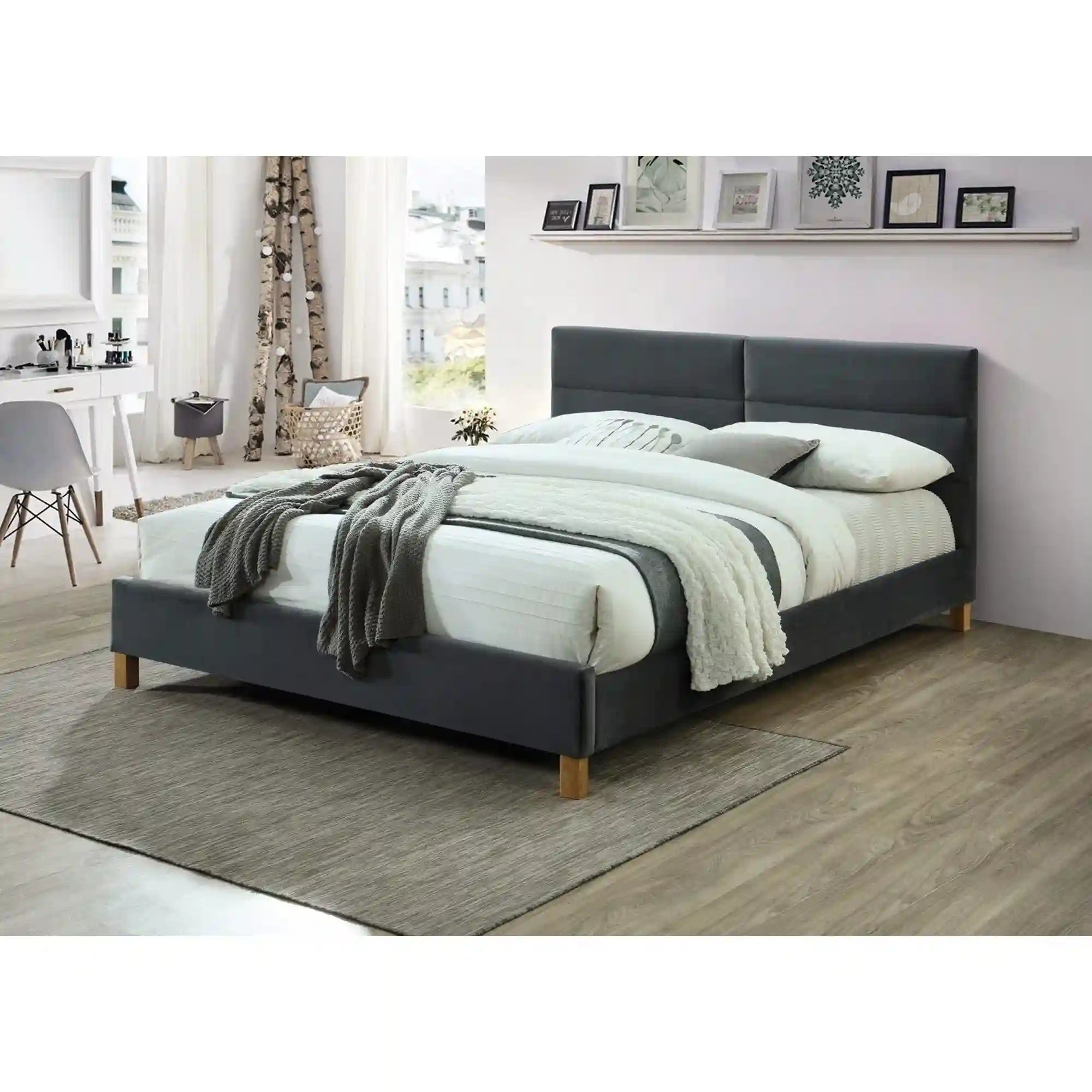 Pat 160x200 DETROIT OCN-39026, gri