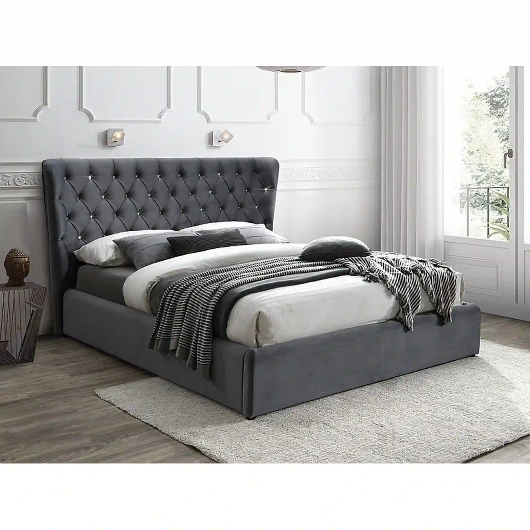 Pat 160x200 DETROIT OCN-39044, gri