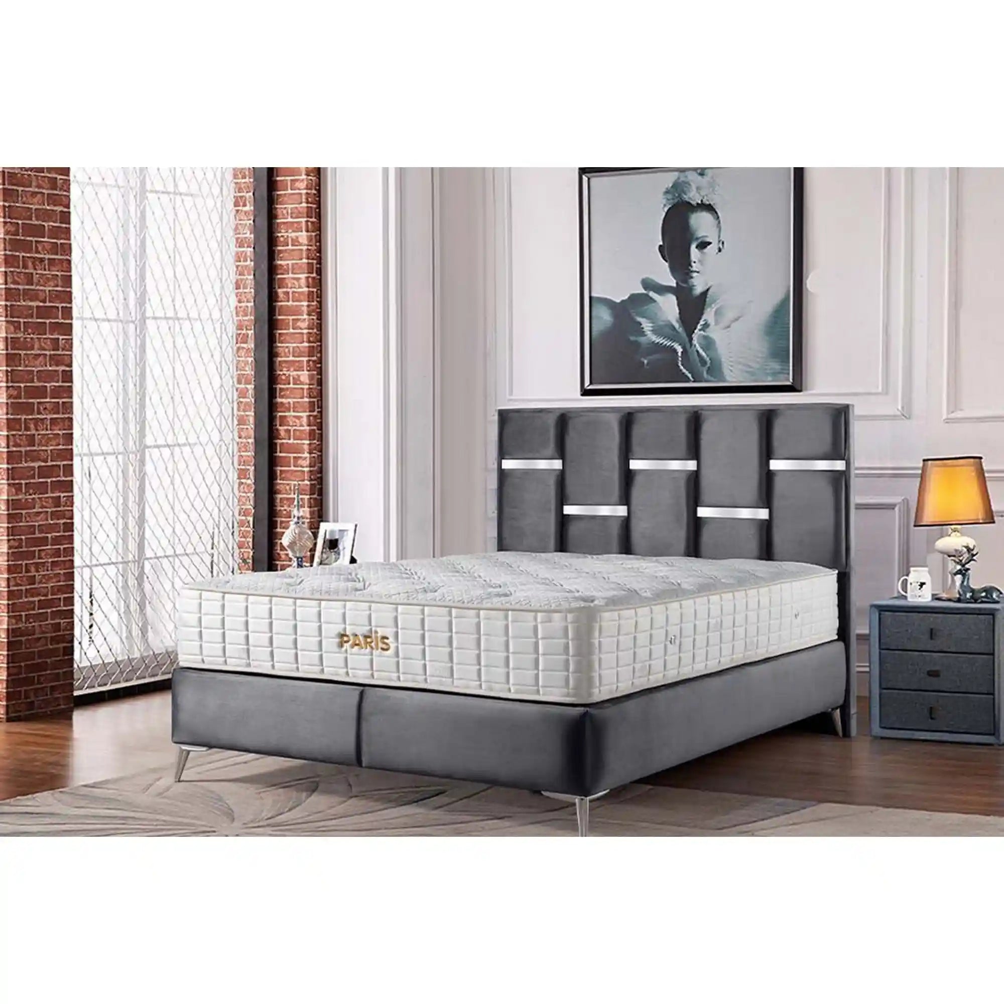 Pat 160x200 VALENCIA OCN-27463, gri