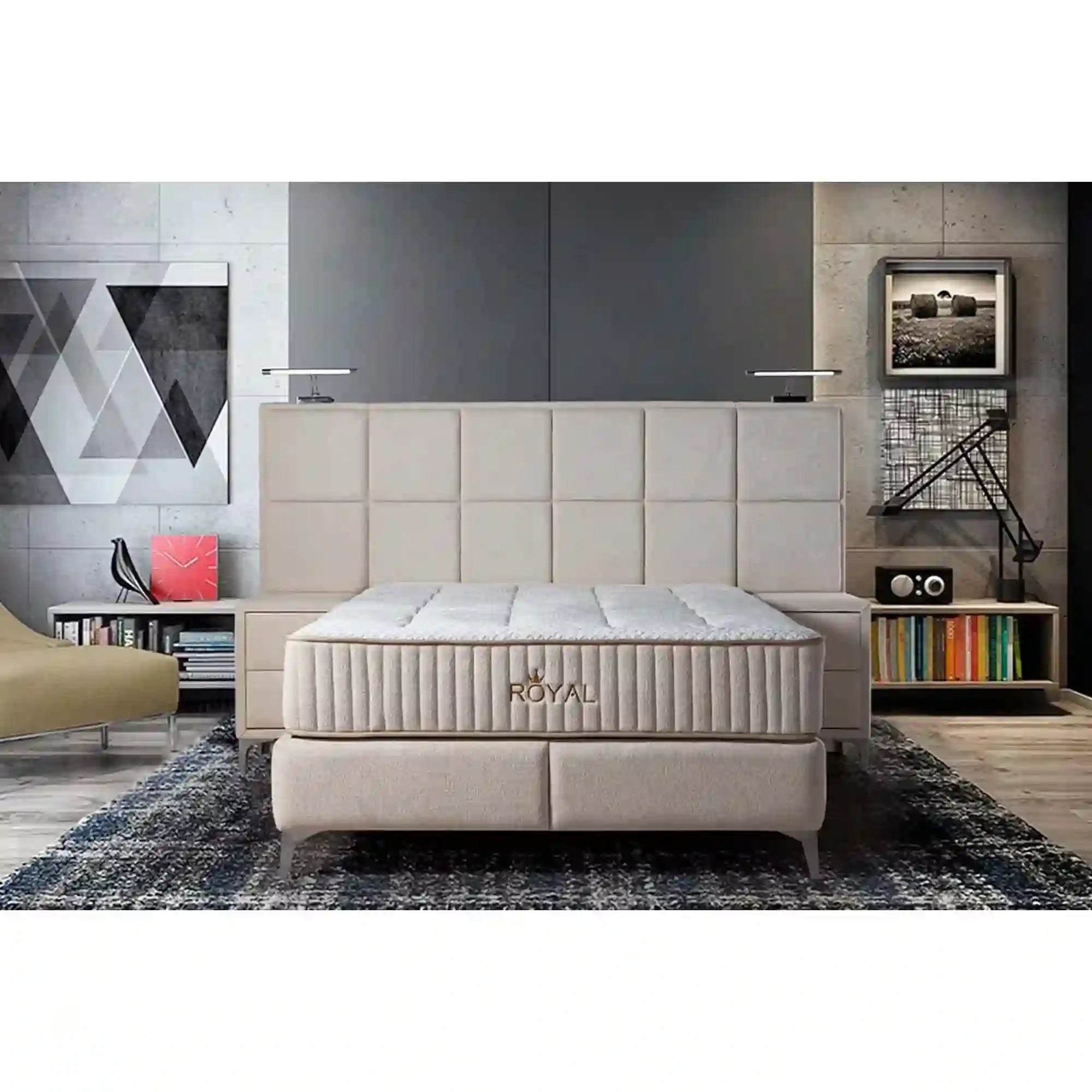 Pat 160x200 VALENCIA OCN-27464, crem