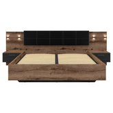 Pat 180x200 BERGEN OCN-28700, nuc/negru