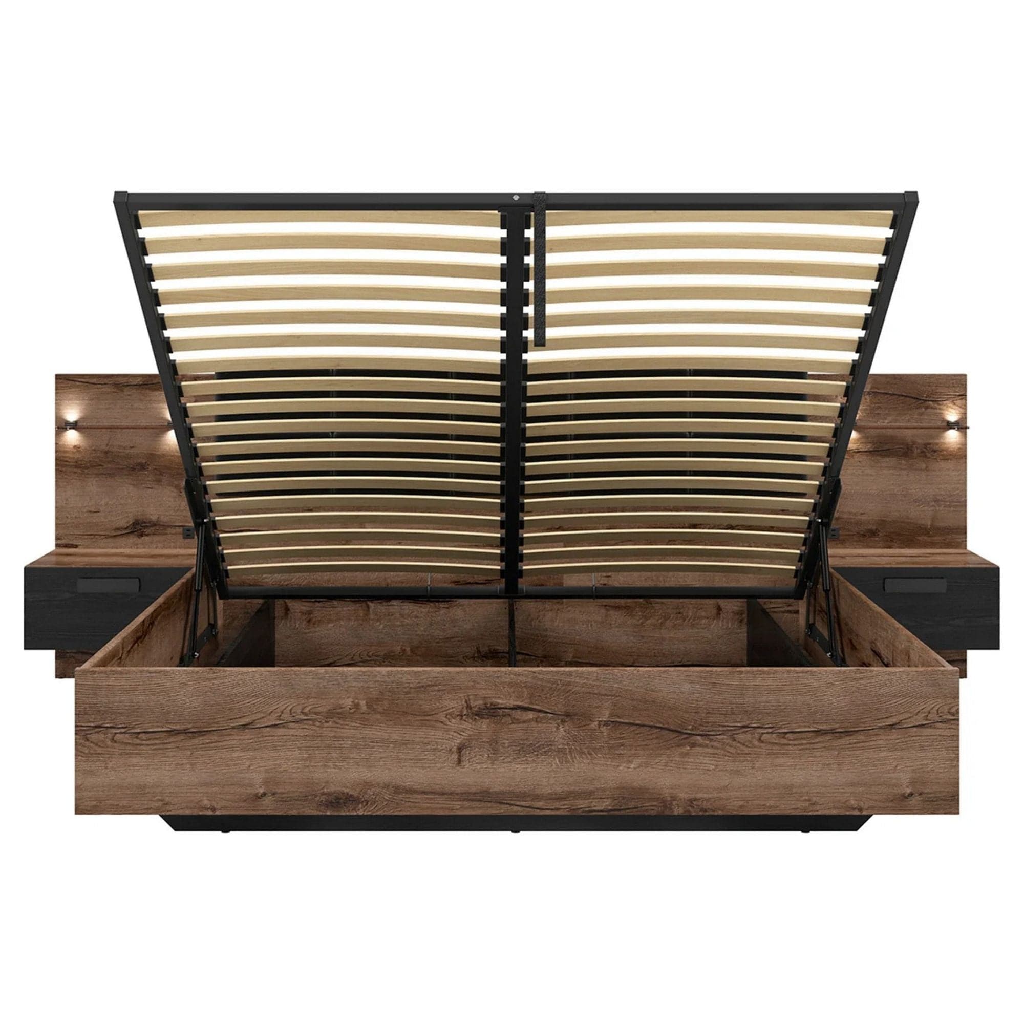 Pat 180x200 BERGEN OCN-28700, nuc/negru