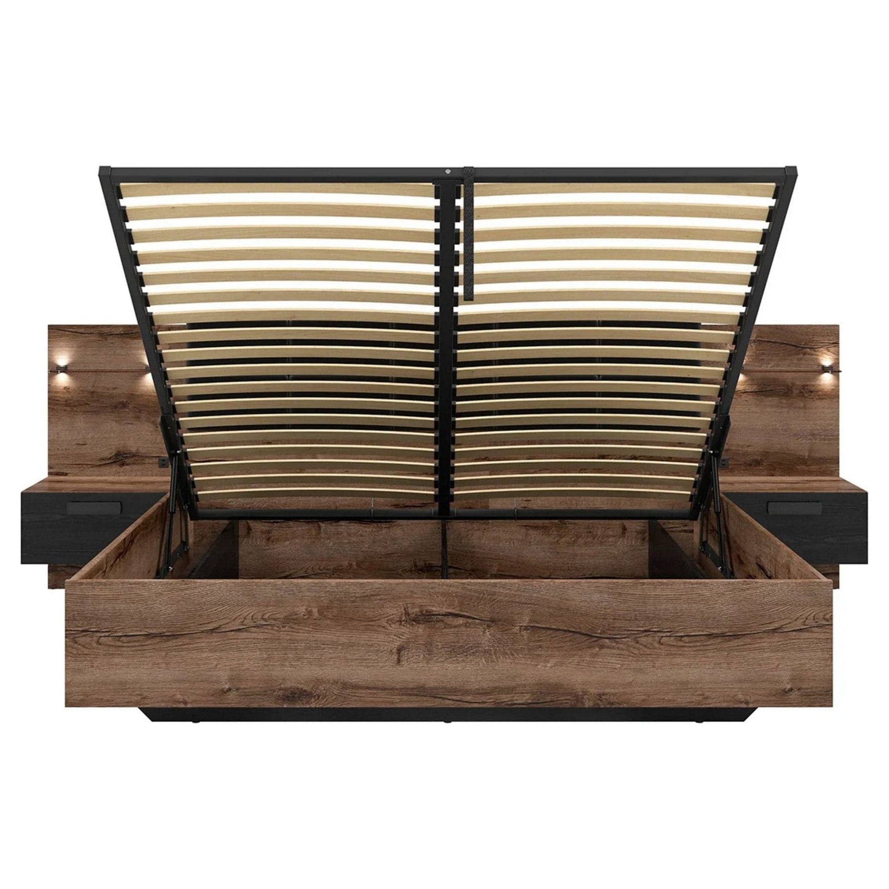 Pat 180x200 BERGEN OCN-28700, nuc/negru