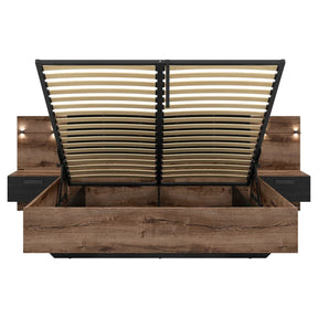 Pat 180x200 BERGEN OCN-28700, nuc/negru