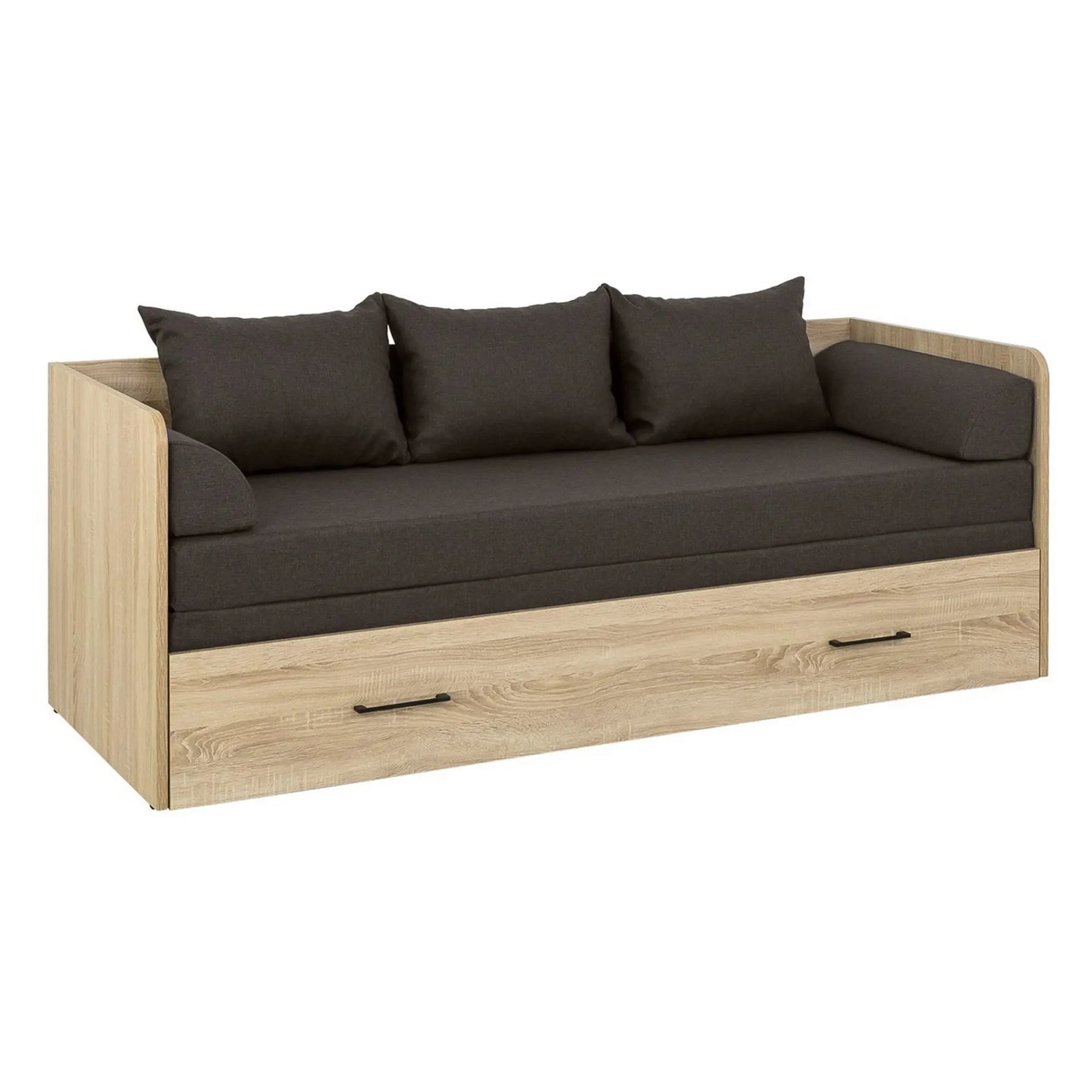 Pat 80/160x200 BERGEN OCN-28814, stejar sonoma/maro