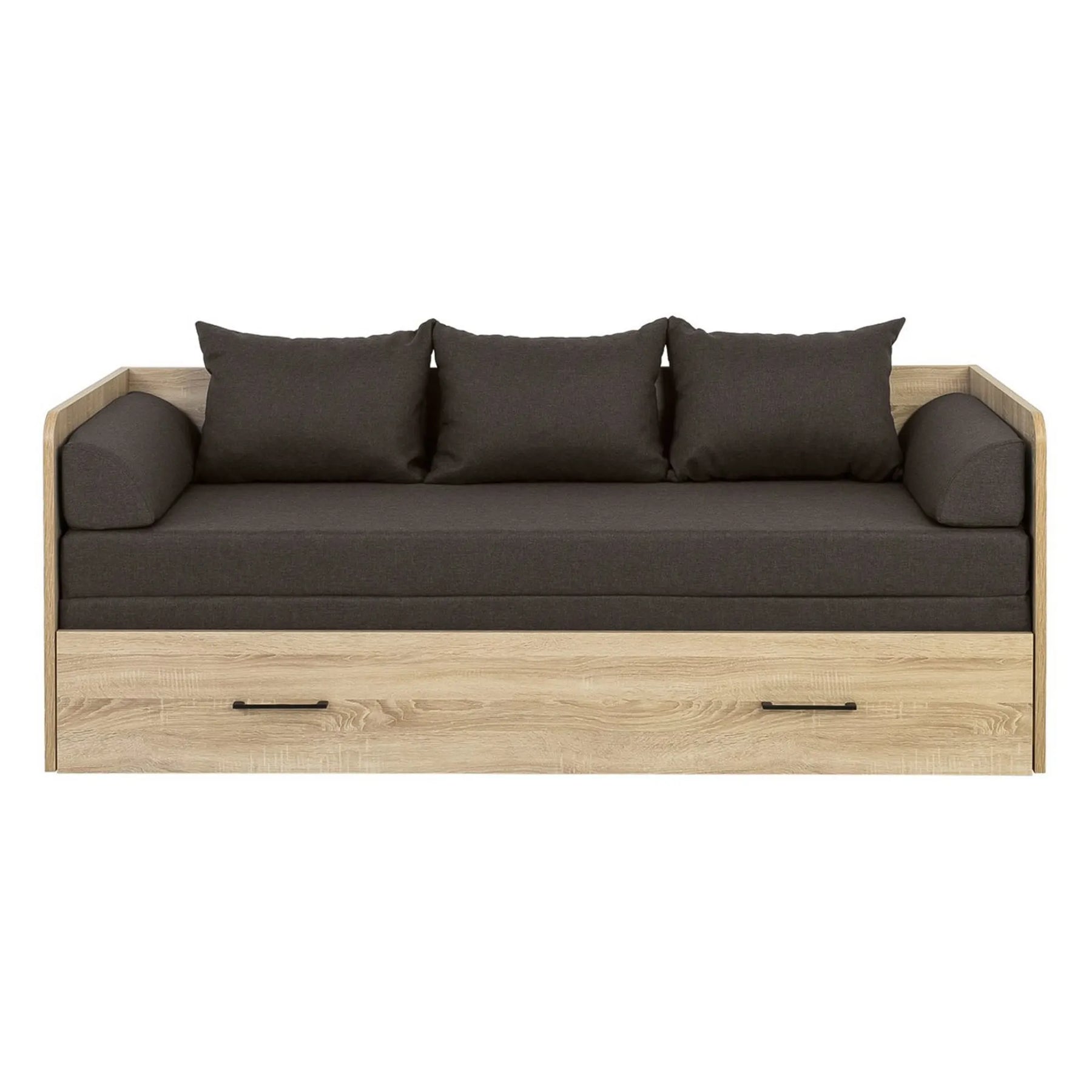 Pat 80/160x200 BERGEN OCN-28814, stejar sonoma/maro