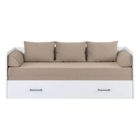 Pat 80/160x200 BERGEN OCN-28825, alb/bej