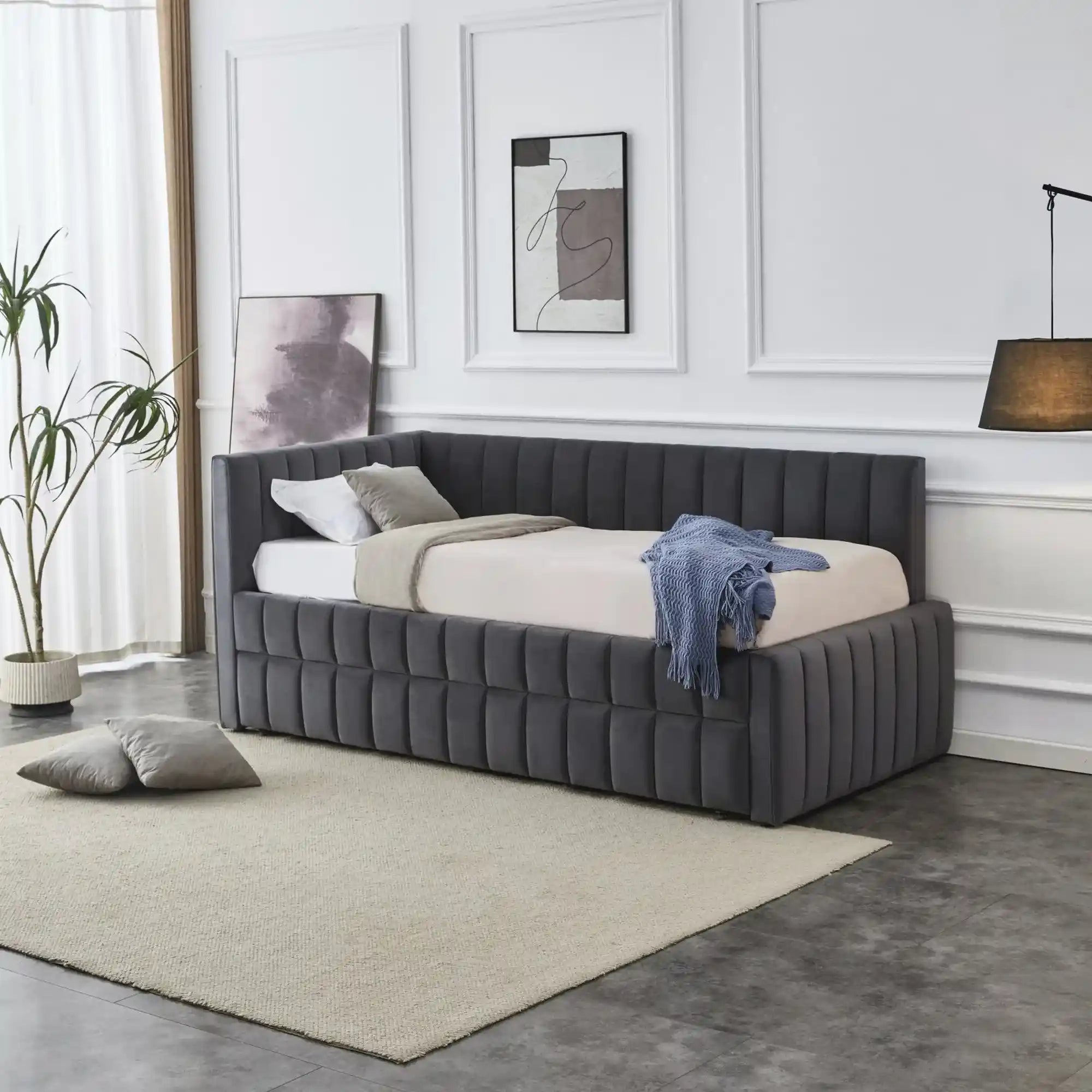 Pat 90x200 HOUSTON OCN-36908, gri