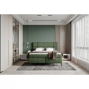 Pat boxspring 180x200 PORTO SANTORINI OCN-27433, bej deschis