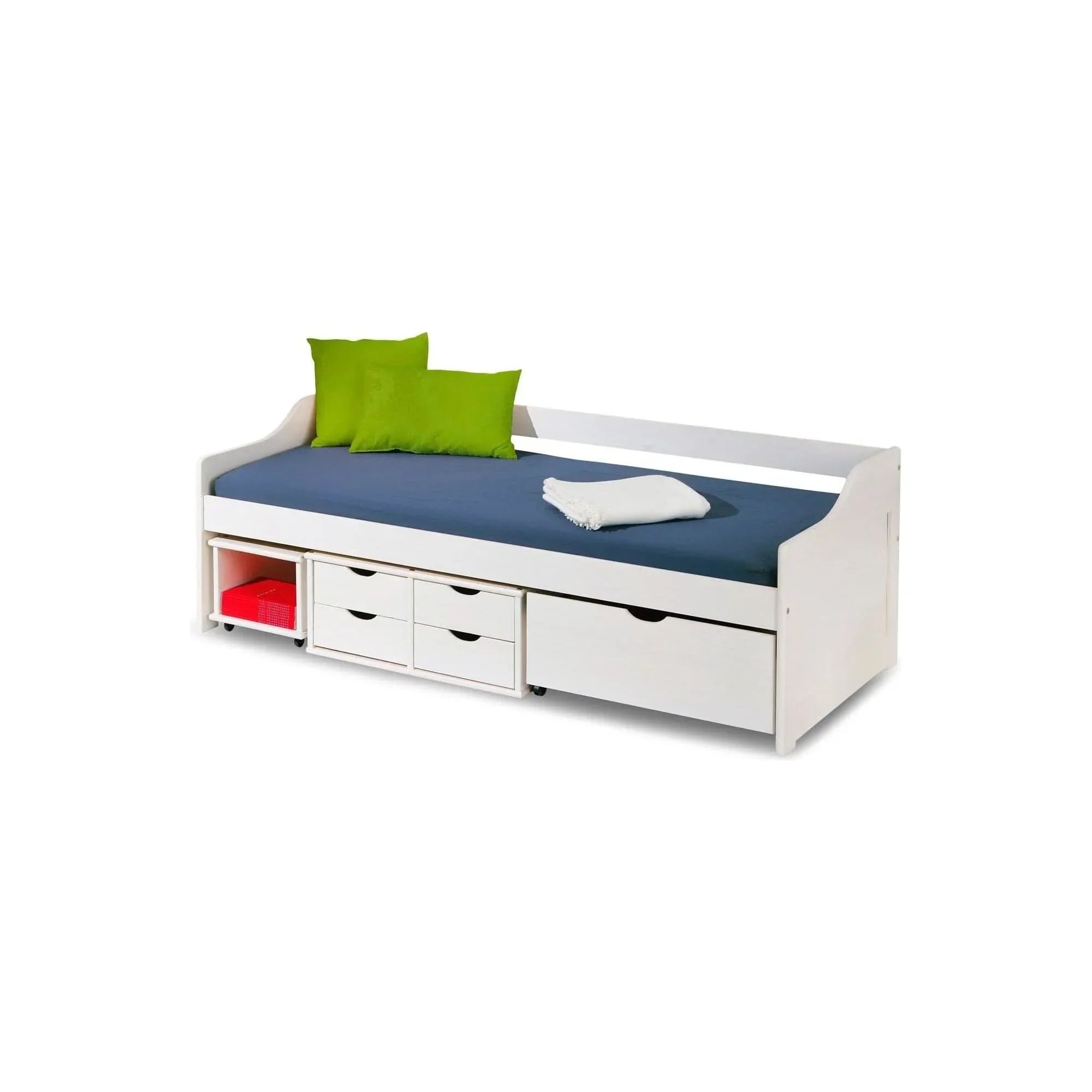 Pat copii 90x200 HOUSTON OCN-27699, alb