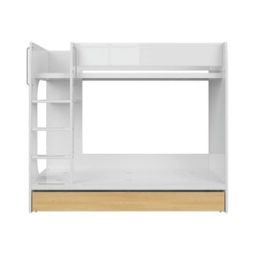 Pat supraetajat 80x180 BERGEN OCN-28824, alb lucios