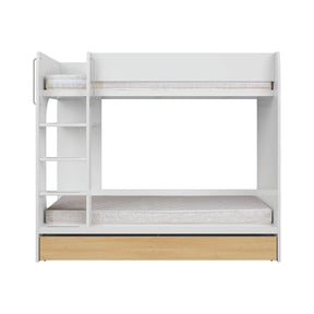 Pat supraetajat 80x180 BERGEN OCN-28824, alb lucios