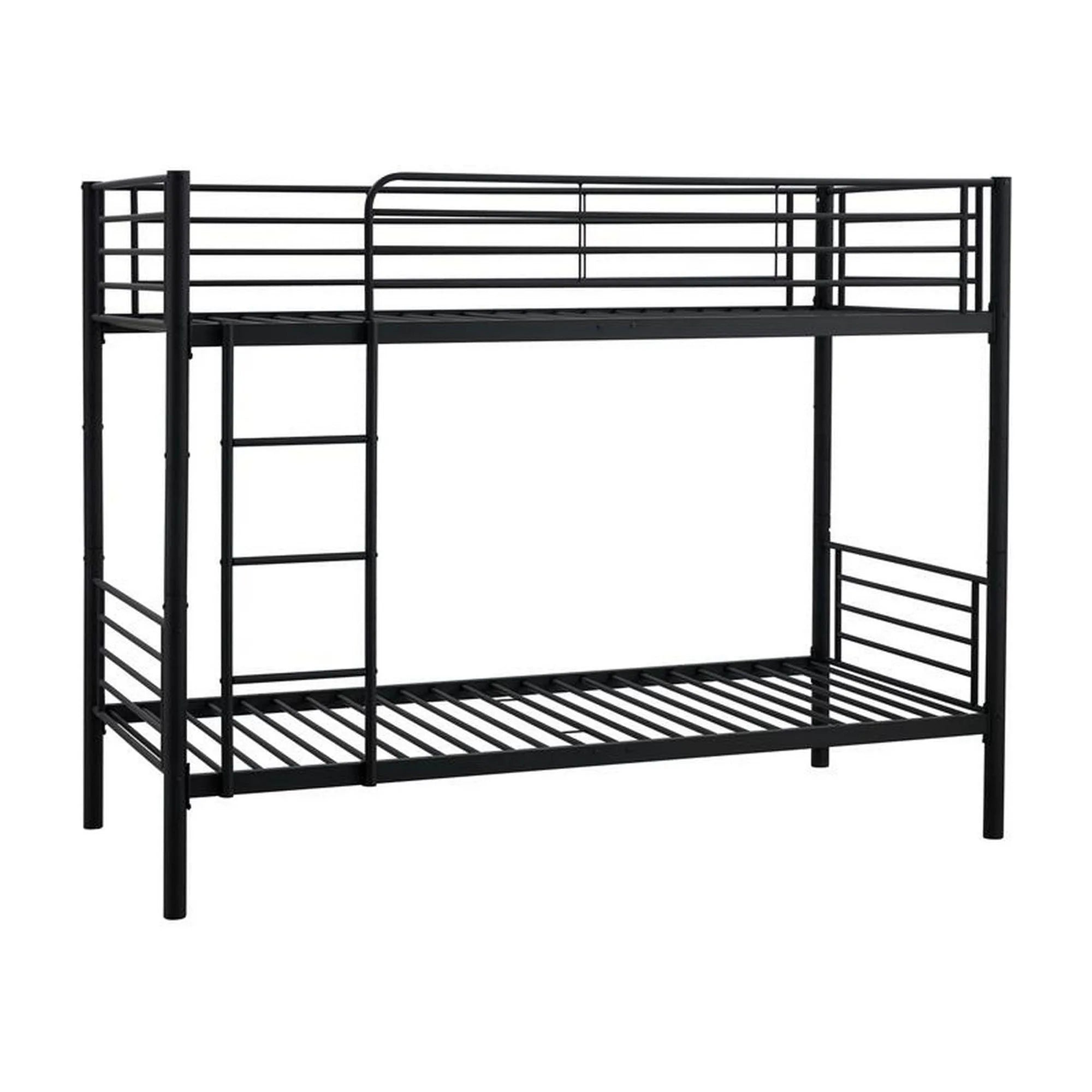 Pat supraetajat 90x200 HOUSTON OCN-36885, negru