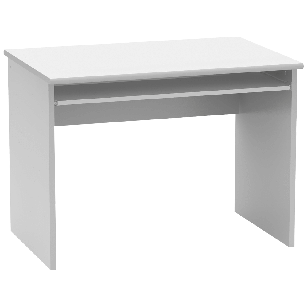 Masă de birou, alb, JOHAN 2 NEW 02