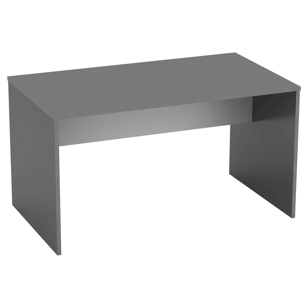 Masă de birou, grafit/alb, RIOMA NEW TYP 11