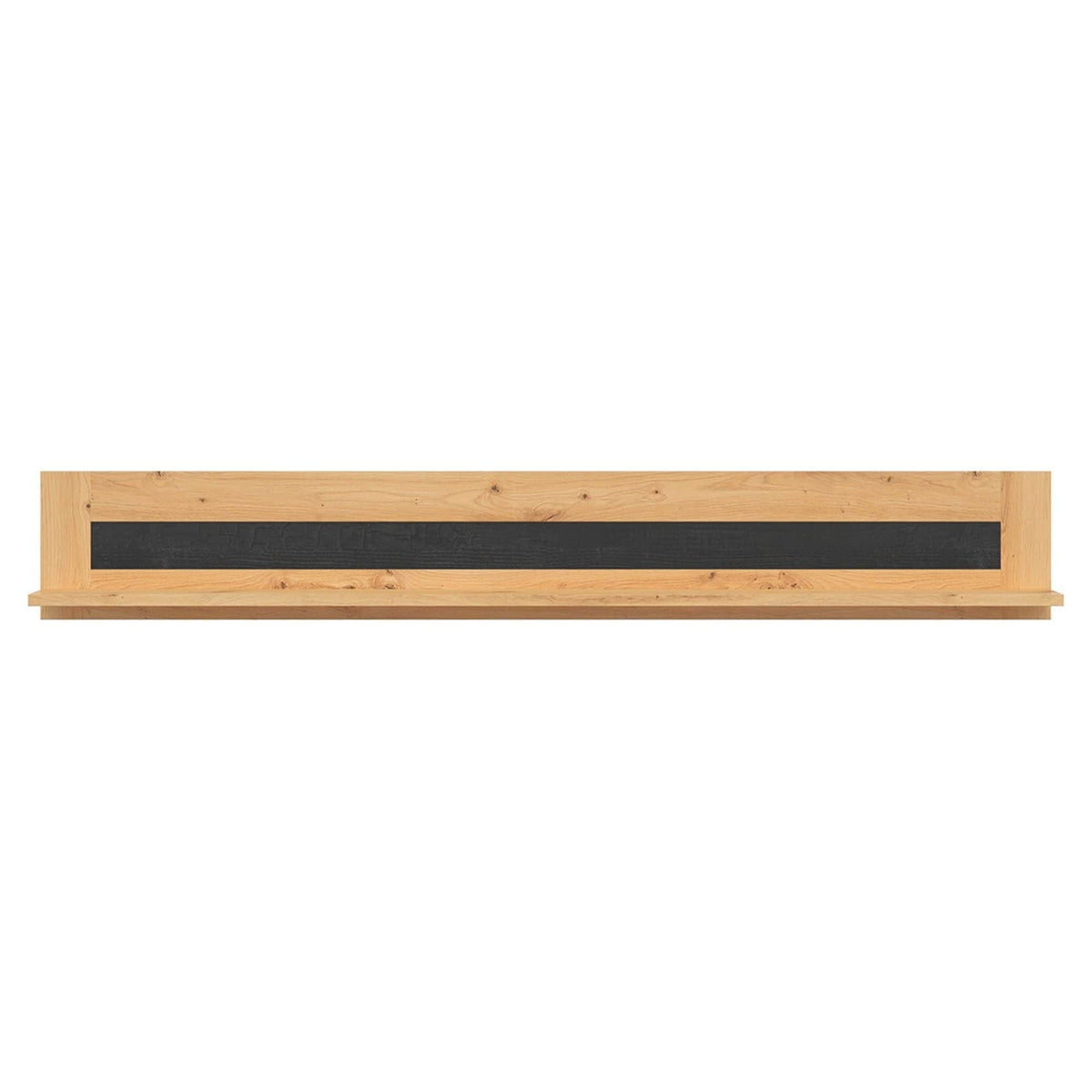 Polita BERGEN OCN-28685, stejar artisan/negru