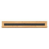 Polita BERGEN OCN-28685, stejar artisan/negru