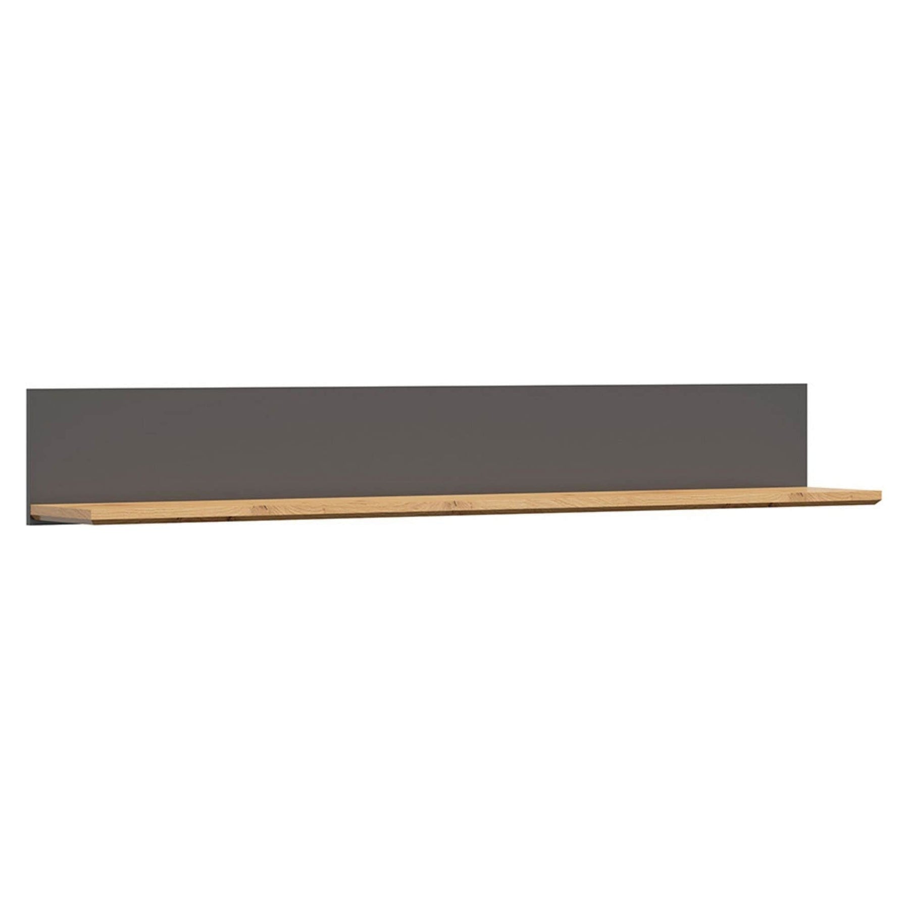Polita BERGEN OCN-28687, gri grafit/stejar artisan