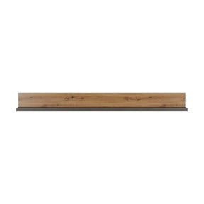 Polita FOLLOW, stejar artisan, PAL laminat, 180X22X20 cm