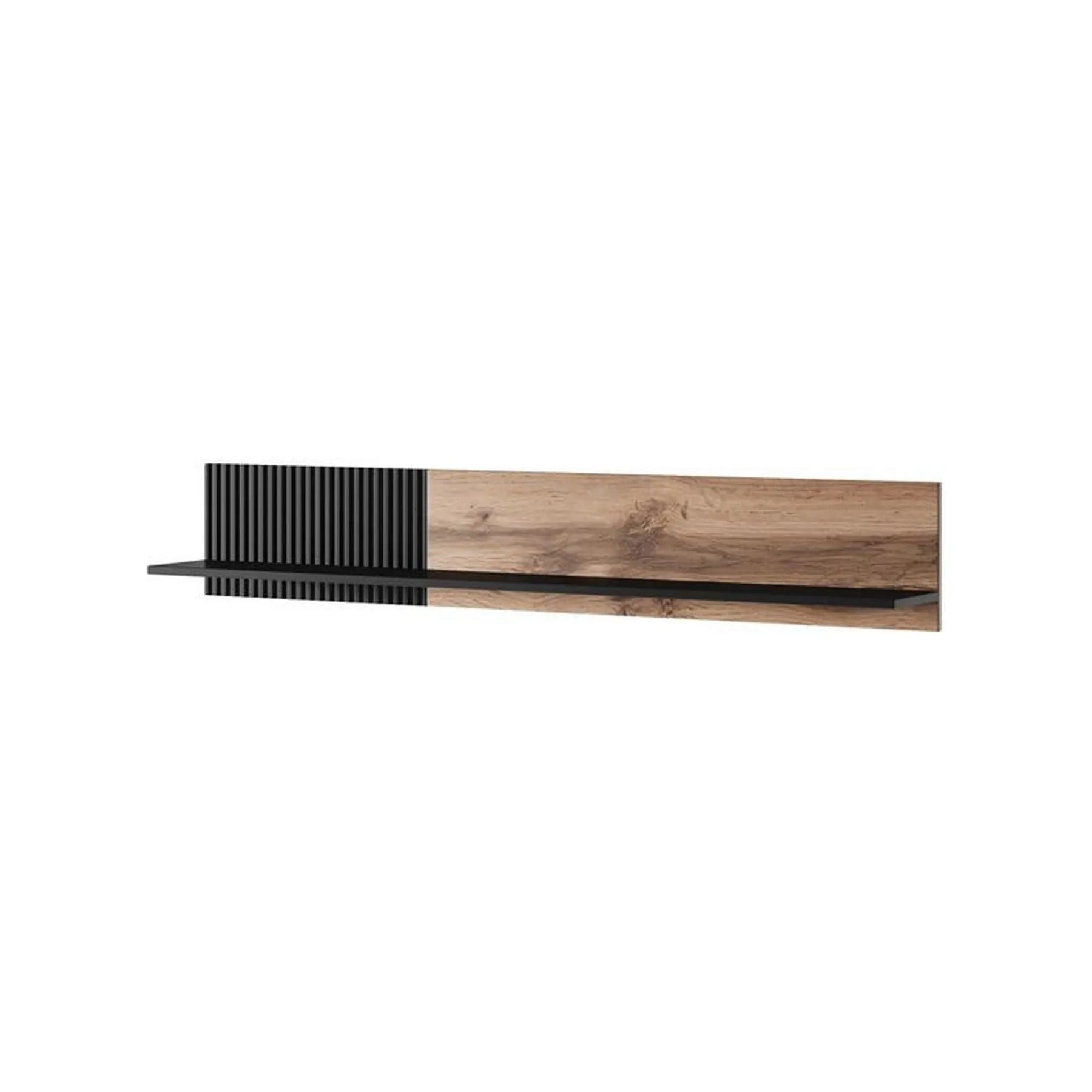 Polita HOUSTON OCN-36816, stejar wotan/negru