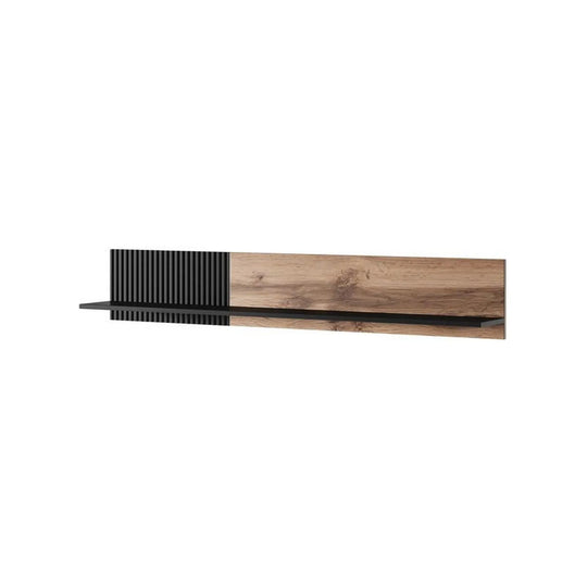 Polita HOUSTON OCN-36816, stejar wotan/negru