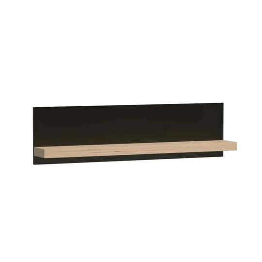 Polita HOUSTON OCN-36818, stejar artisan/negru