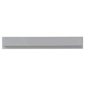 Polita perete alba BRANDSON, alb, PAL laminat, 139x18x21 cm