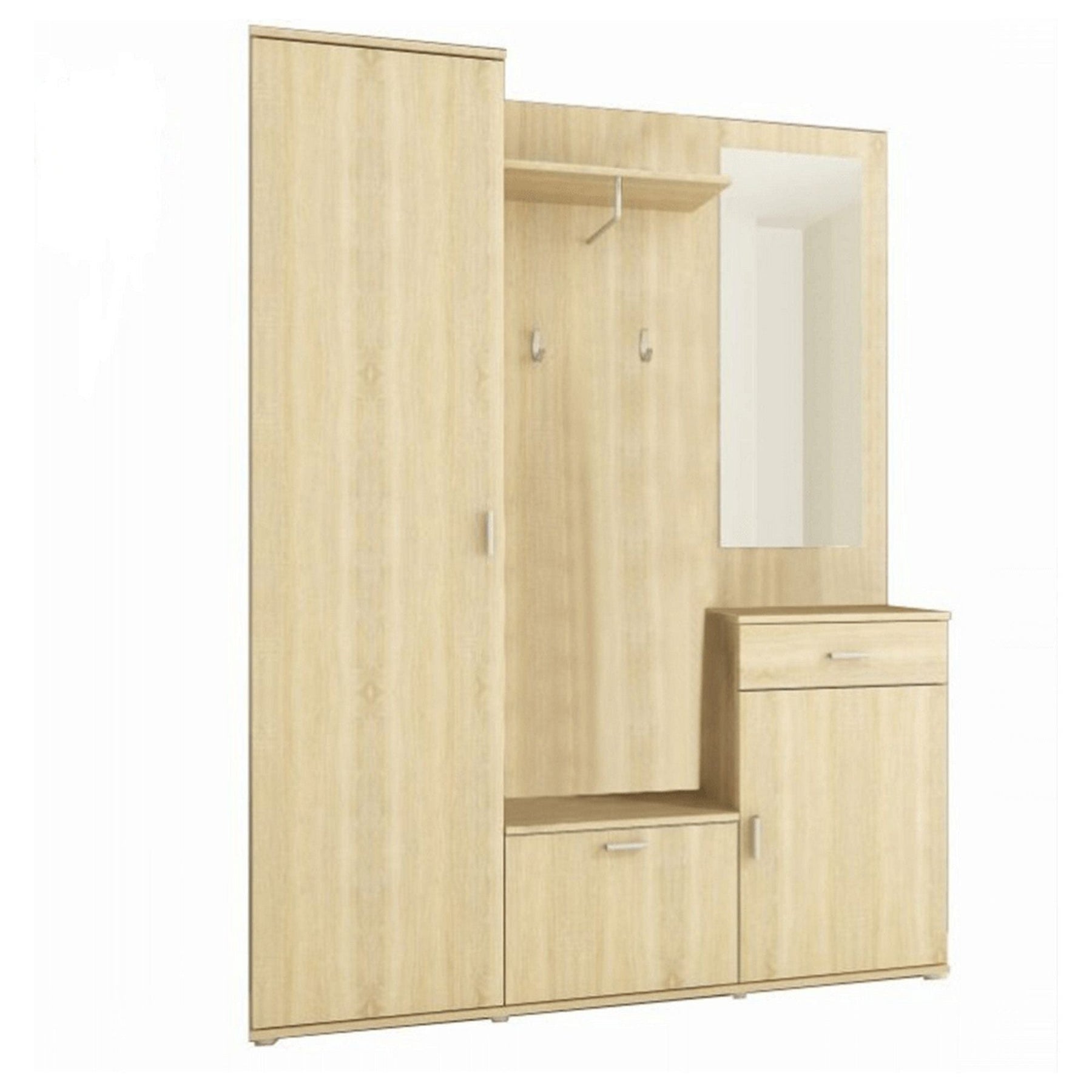 Mobilier hol AMALIA, stejar sonoma, 144 cm