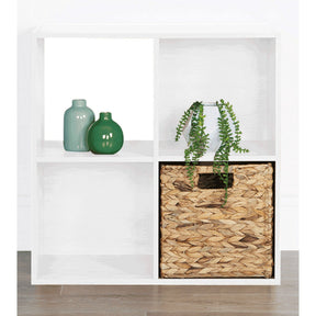 Raft PRETO, alb, PAL, 60x28x60 cm