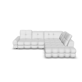 Coltar extensibil TOLLO L, stofă clasică, gri - Austin 18, 302×217×105 cm