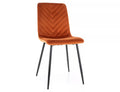 Scaun DAREN, scortisoara - Bluvel 4215, stofa catifelata/metal, 45x39x91 cm