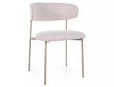 Scaun ELTON, bej deschis - Brego 22/casmir, stofa clasica/metal, 56x46x80 cm