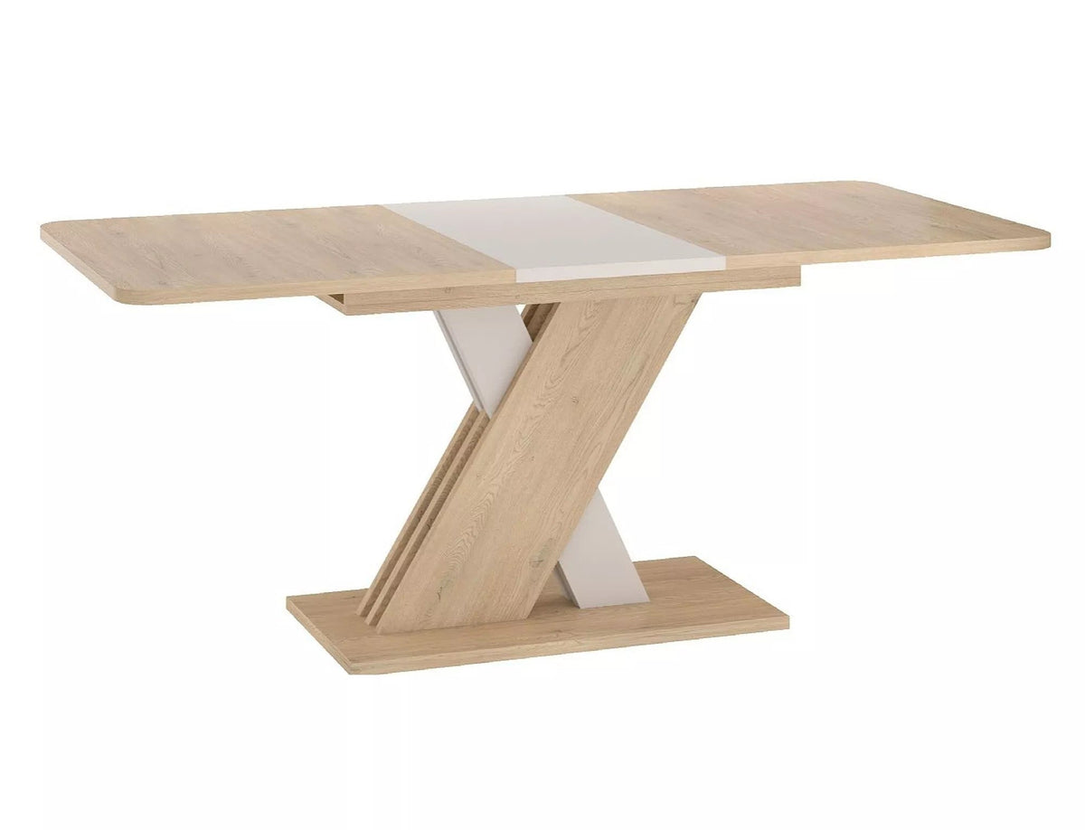 Masa extensibila EXEL, stejar/casmir, PAL laminat, 140/180x85x76 cm