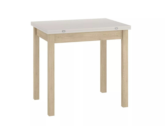 Masa extensibila FLIP, casmir/stejar, PAL laminat, 60/120x80x78 cm