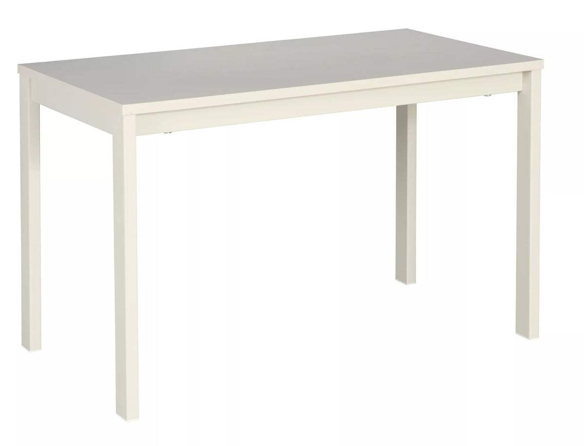 Masuta FROST L3, alb, PAL laminat/metal, 75x40x48 cm