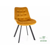 Scaun DETROIT OCN-38822, galben curry